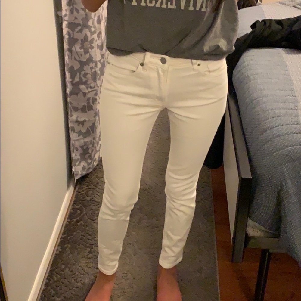 Everlane • 25 Midrise Jeans White - Picture 4 of 6